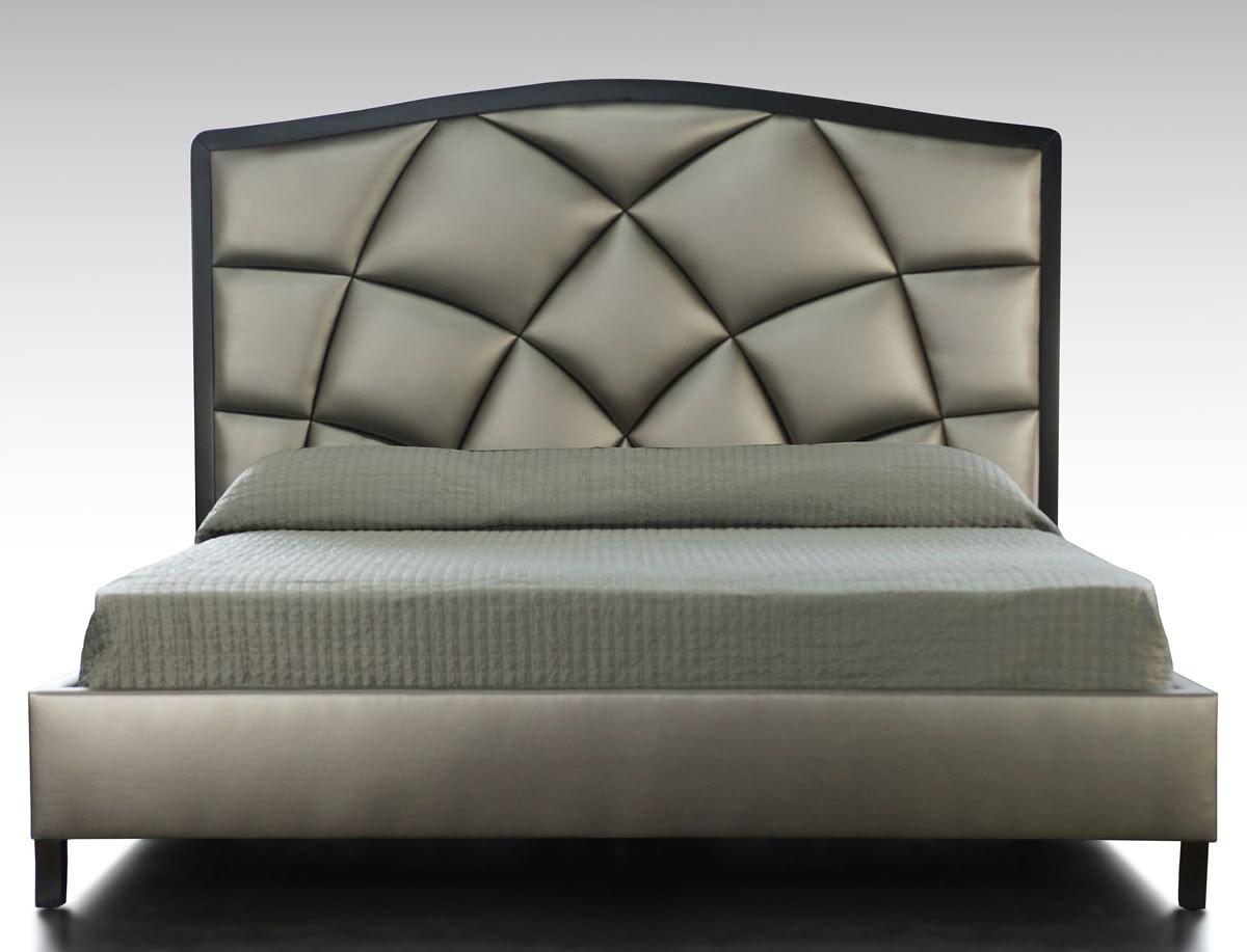 Premium Quilted Leather Headboard Bed