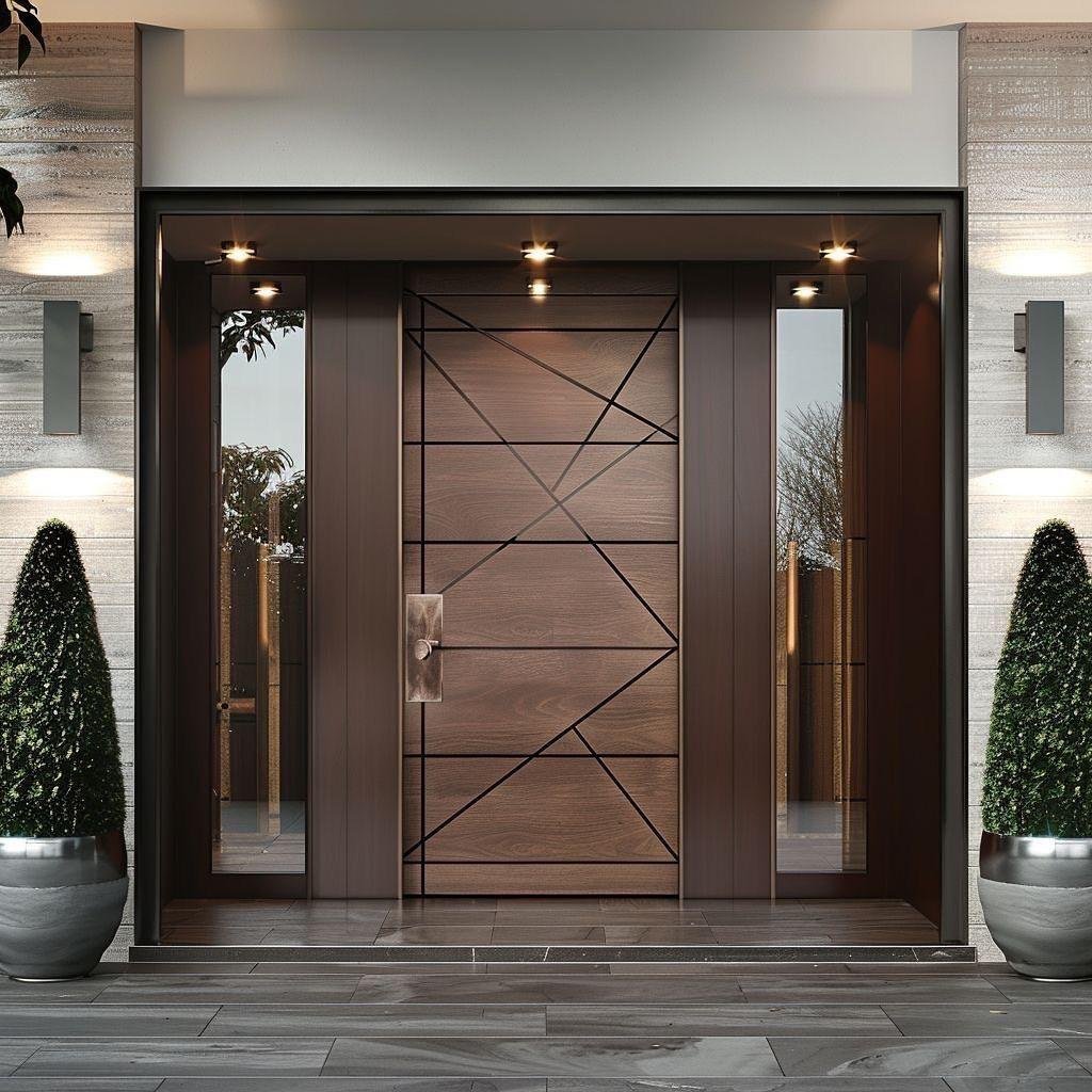 Custom interior and entrance door 14