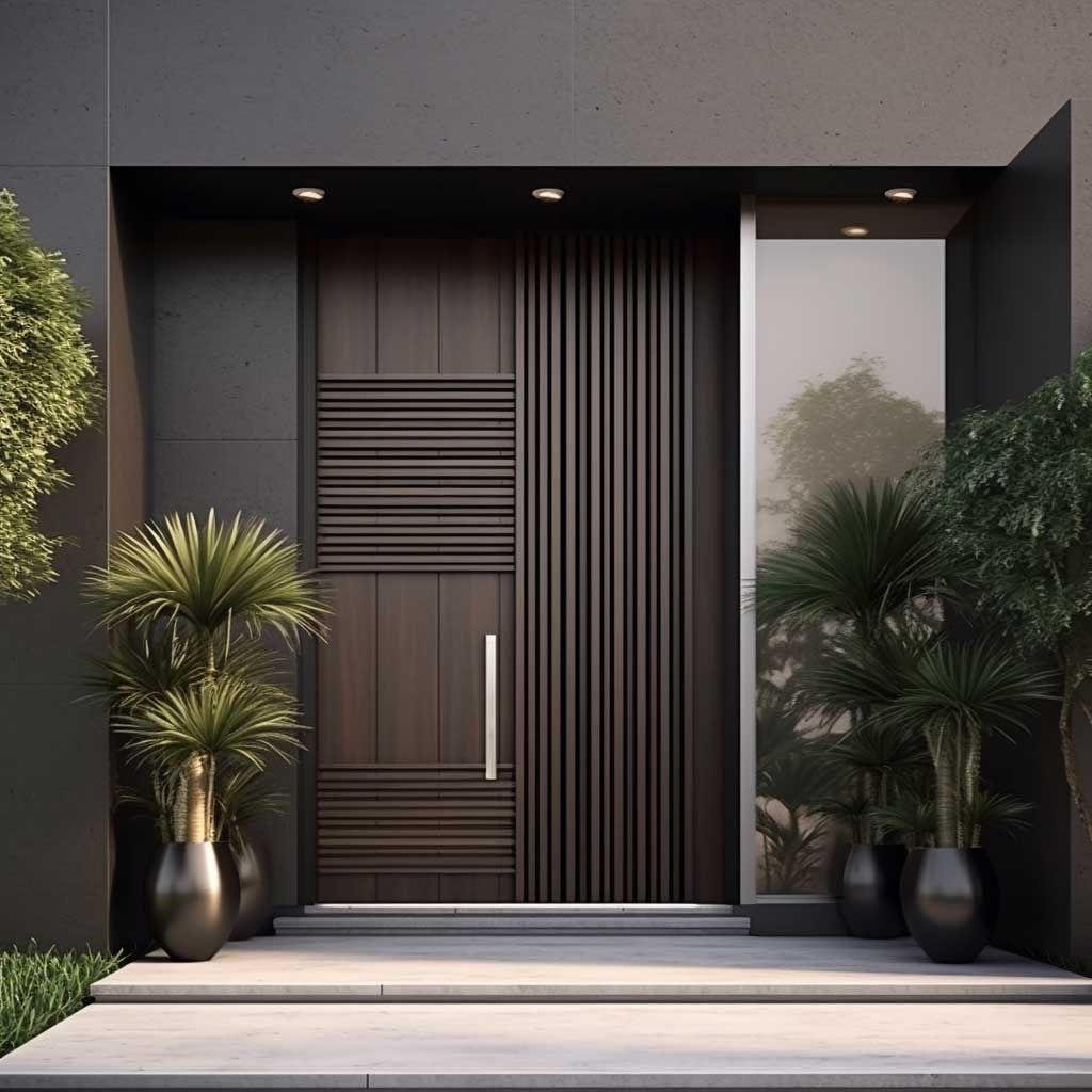 Custom interior and entrance door 15
