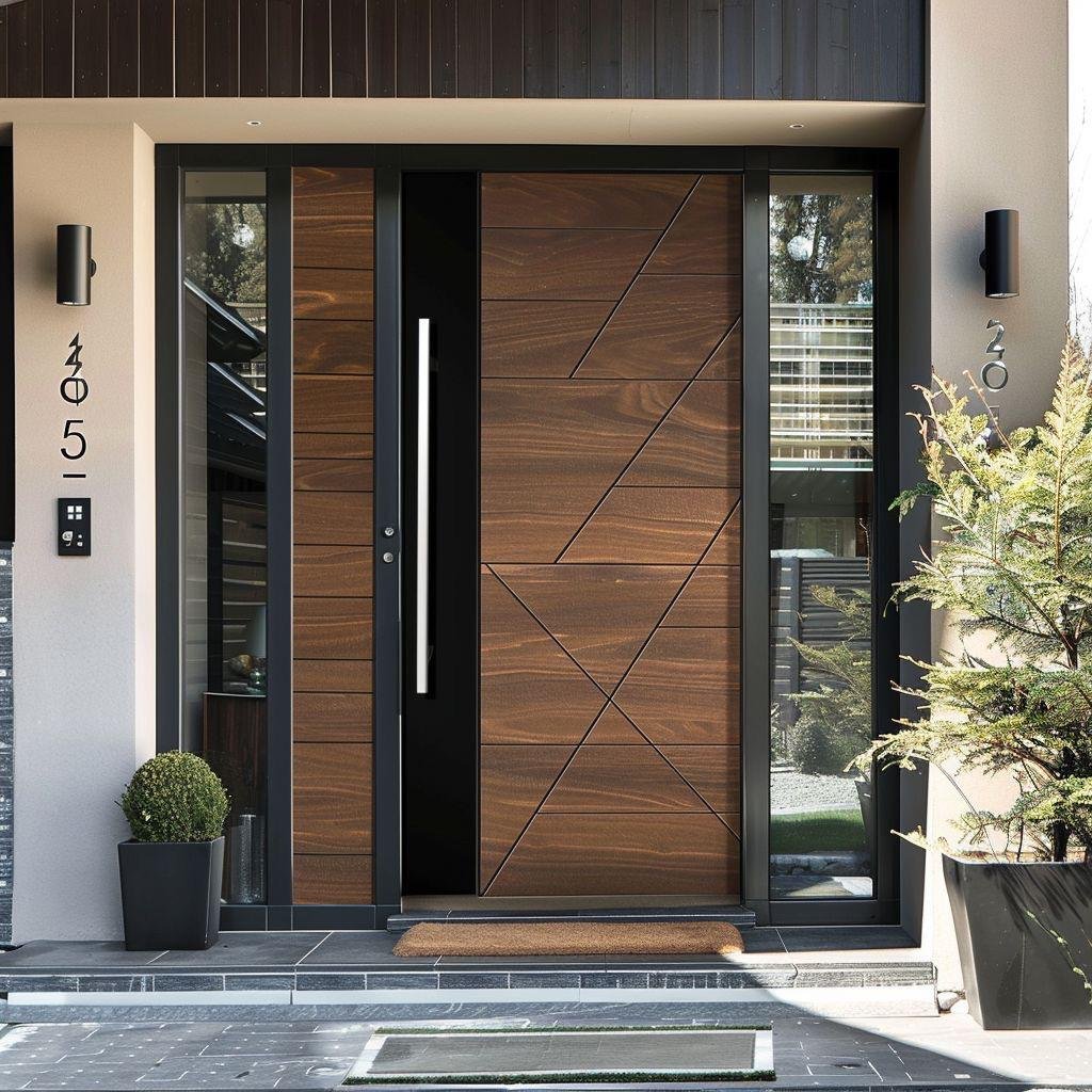 Custom interior and entrance door 16