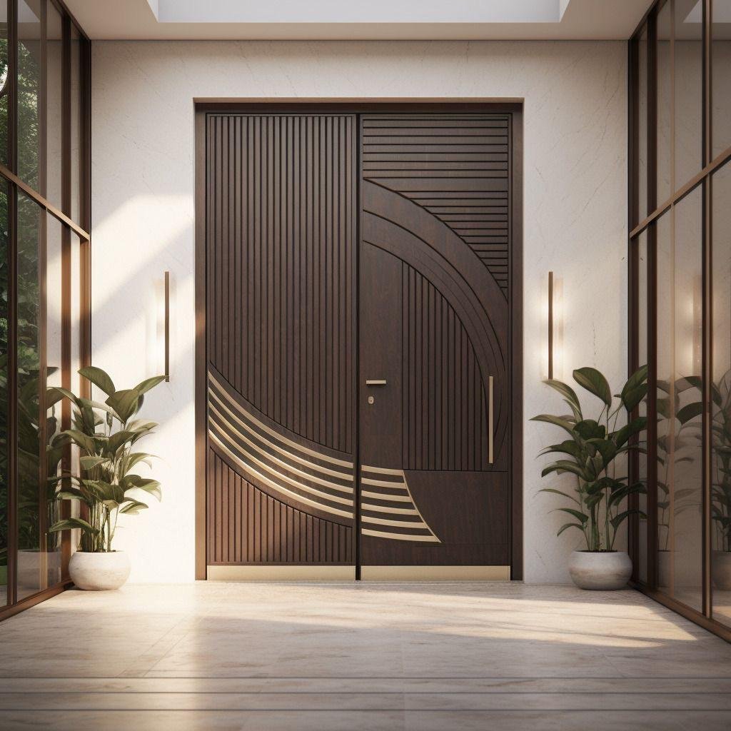 Custom interior and entrance door 19