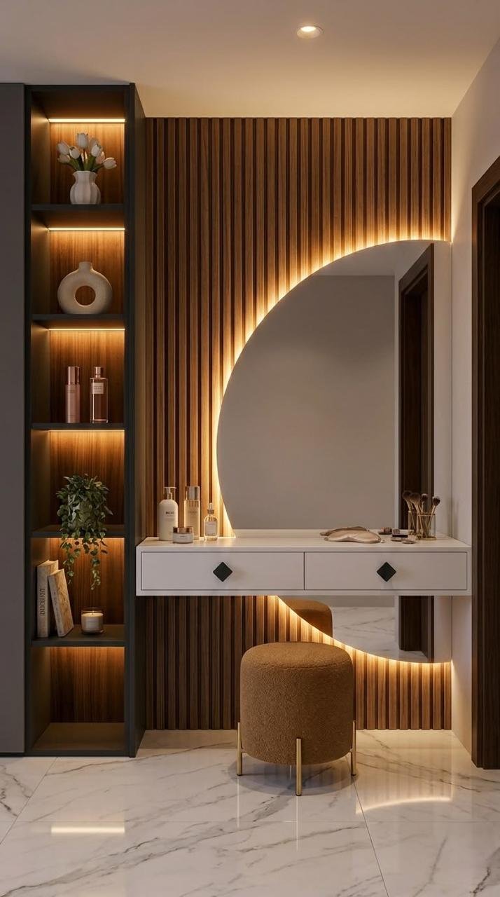 Bespoke dressing table and vanity mirror 3