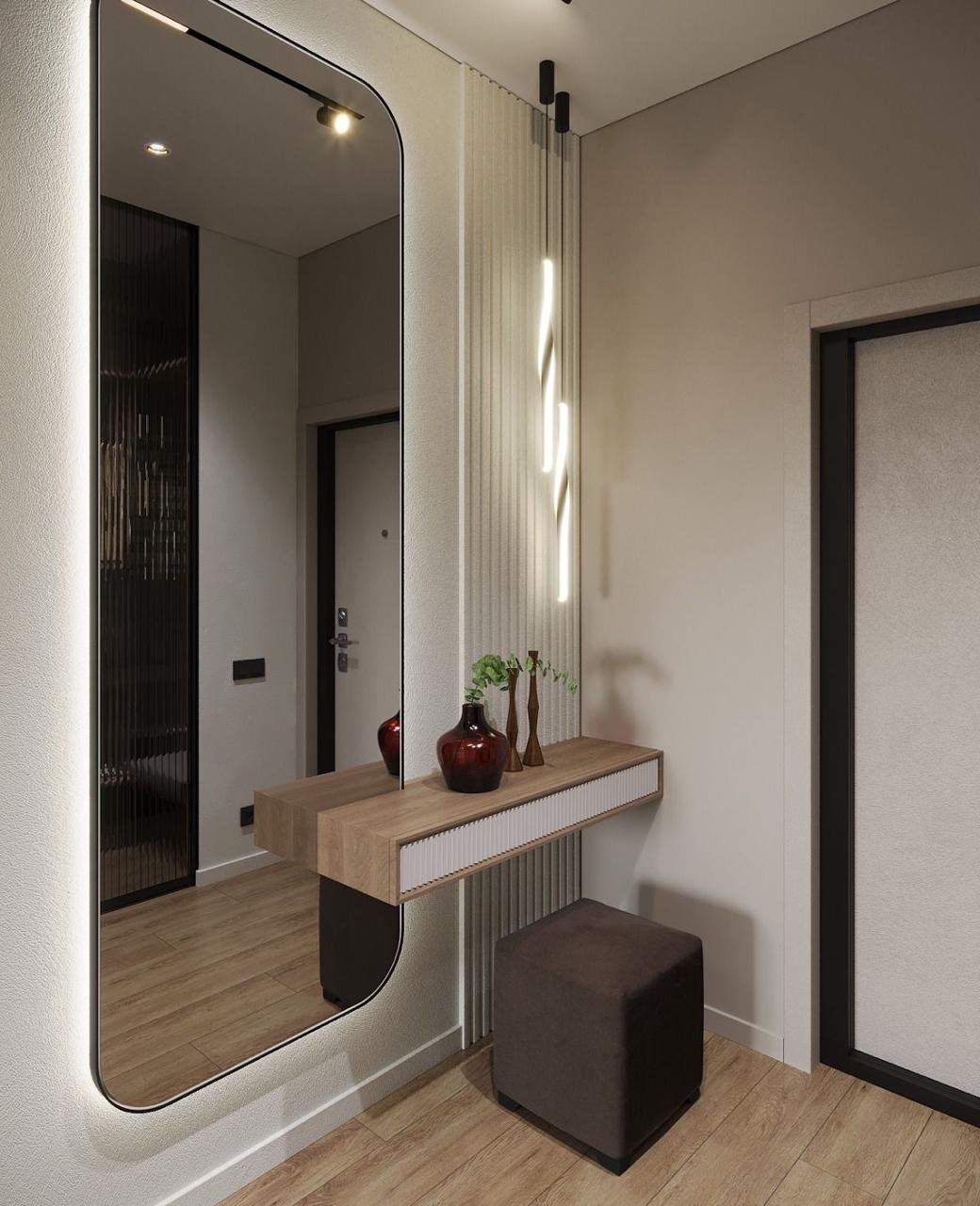 Bespoke dressing table and vanity mirror 10