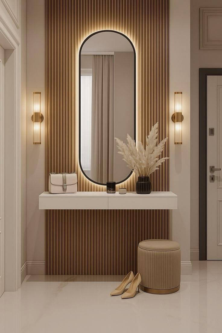 Bespoke dressing table and vanity mirror 11