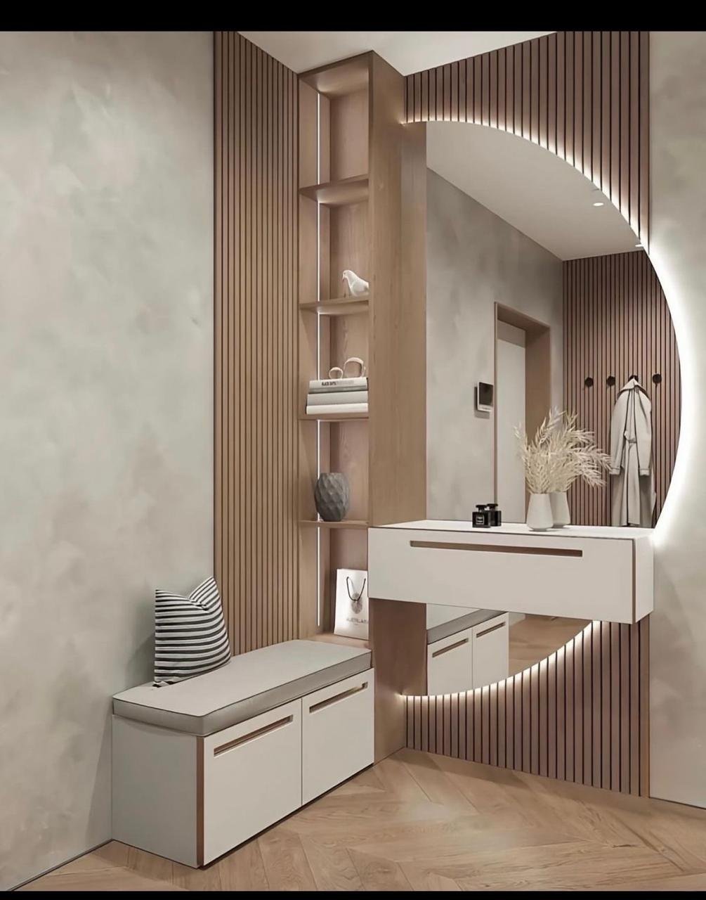 Bespoke dressing table and vanity mirror 13
