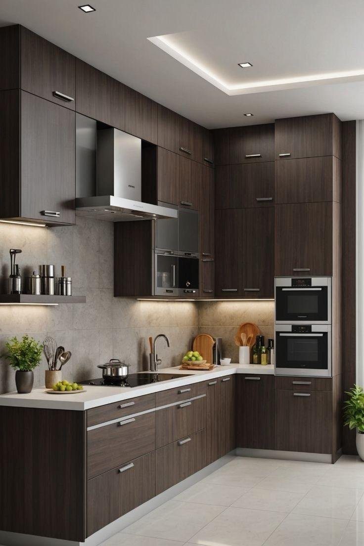 Modern modular kitchen design 4